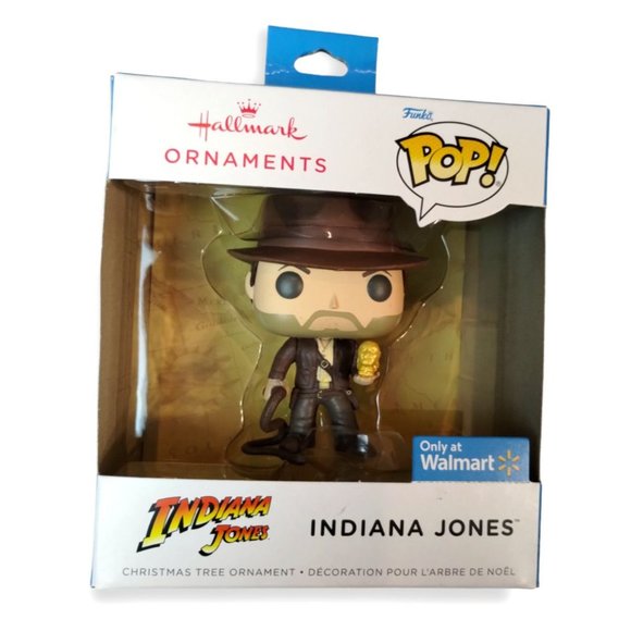 Hallmark Funko Pop! INDIANA JONES Christmas Ornament Walmart Exclusive New - Picture 3 of 8